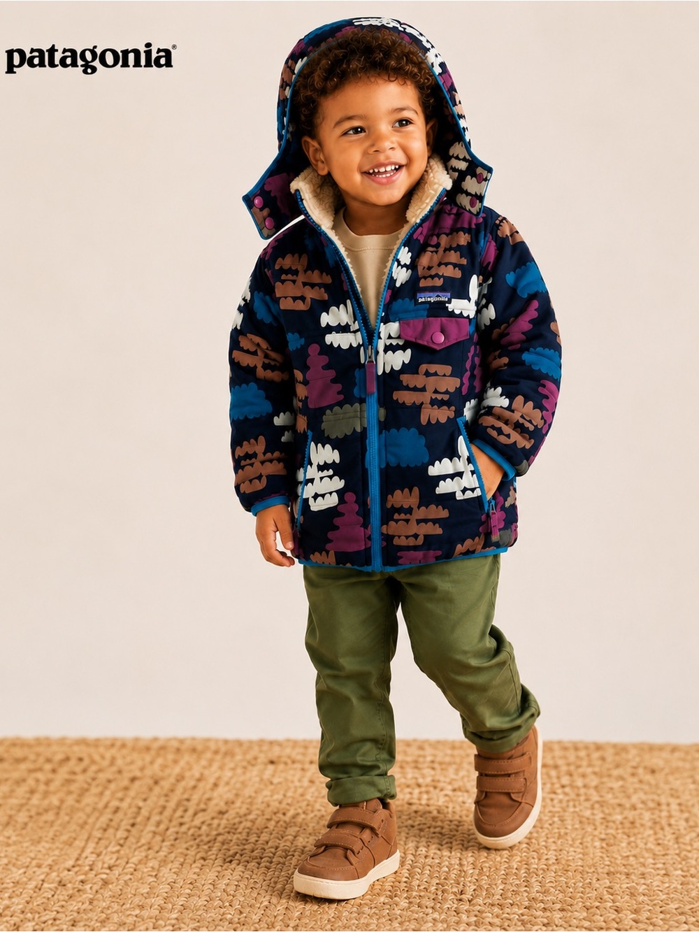 Patagonia Baby Reversible Tribbles Hoody
